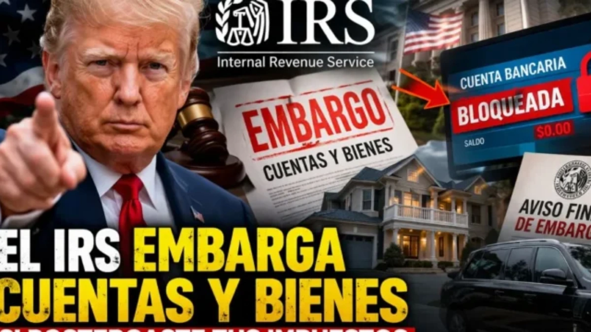 IRS embargo cuentas